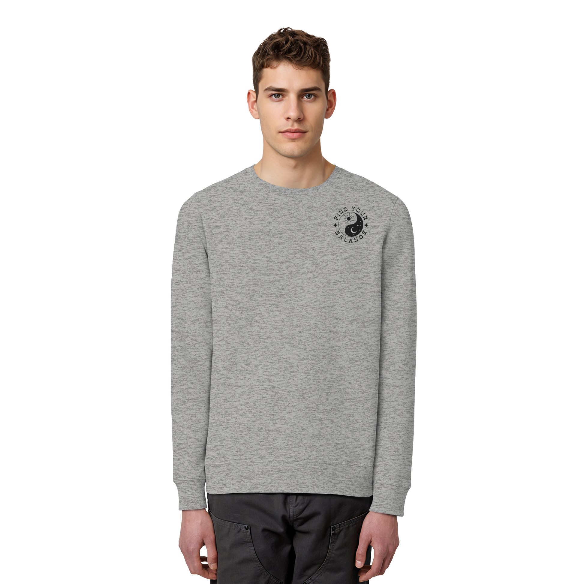Organic Unisex Sweatshirt "Find your Balance”