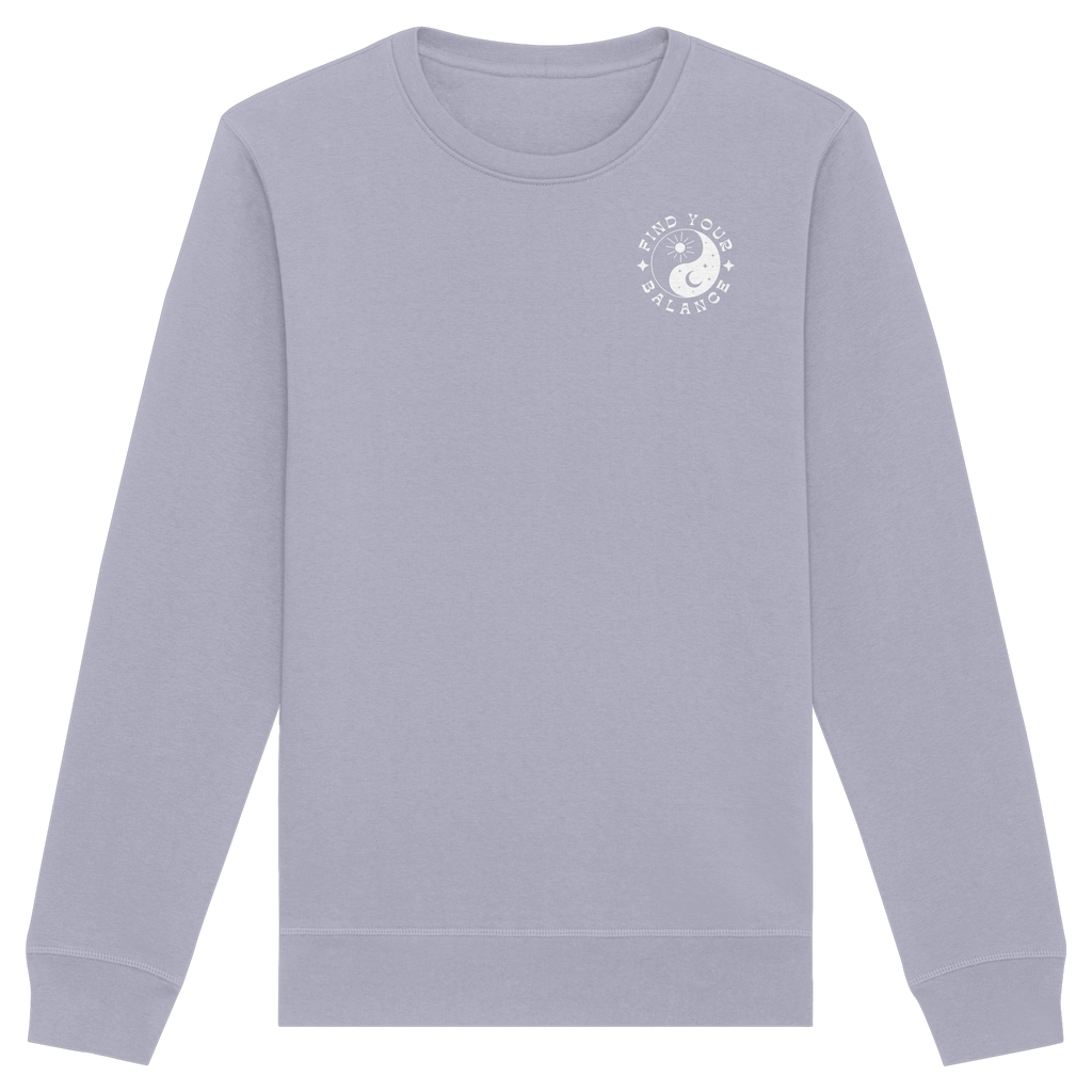 Organic Unisex Sweatshirt "Find your Balance”