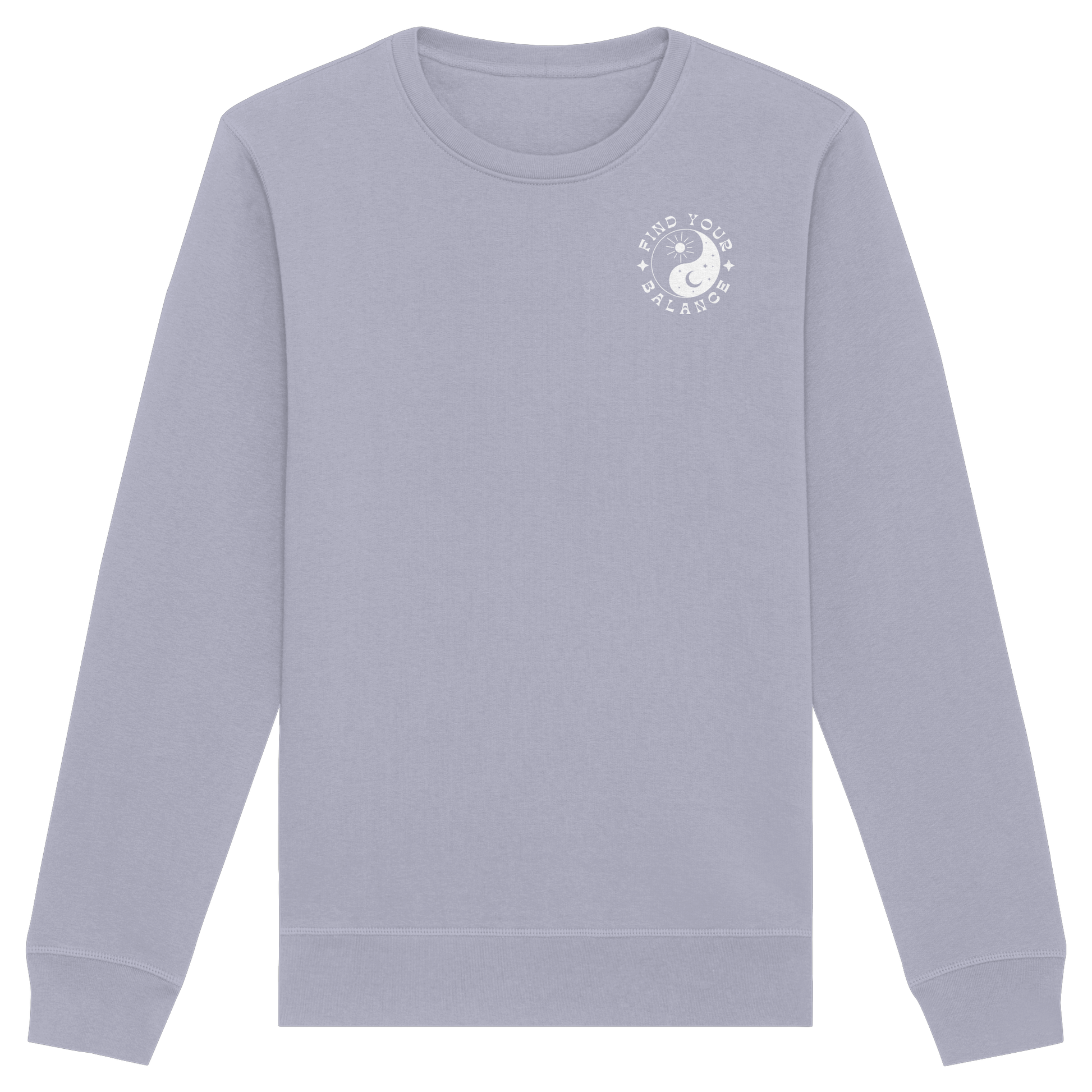 Organic Unisex Sweatshirt "Find your Balance”