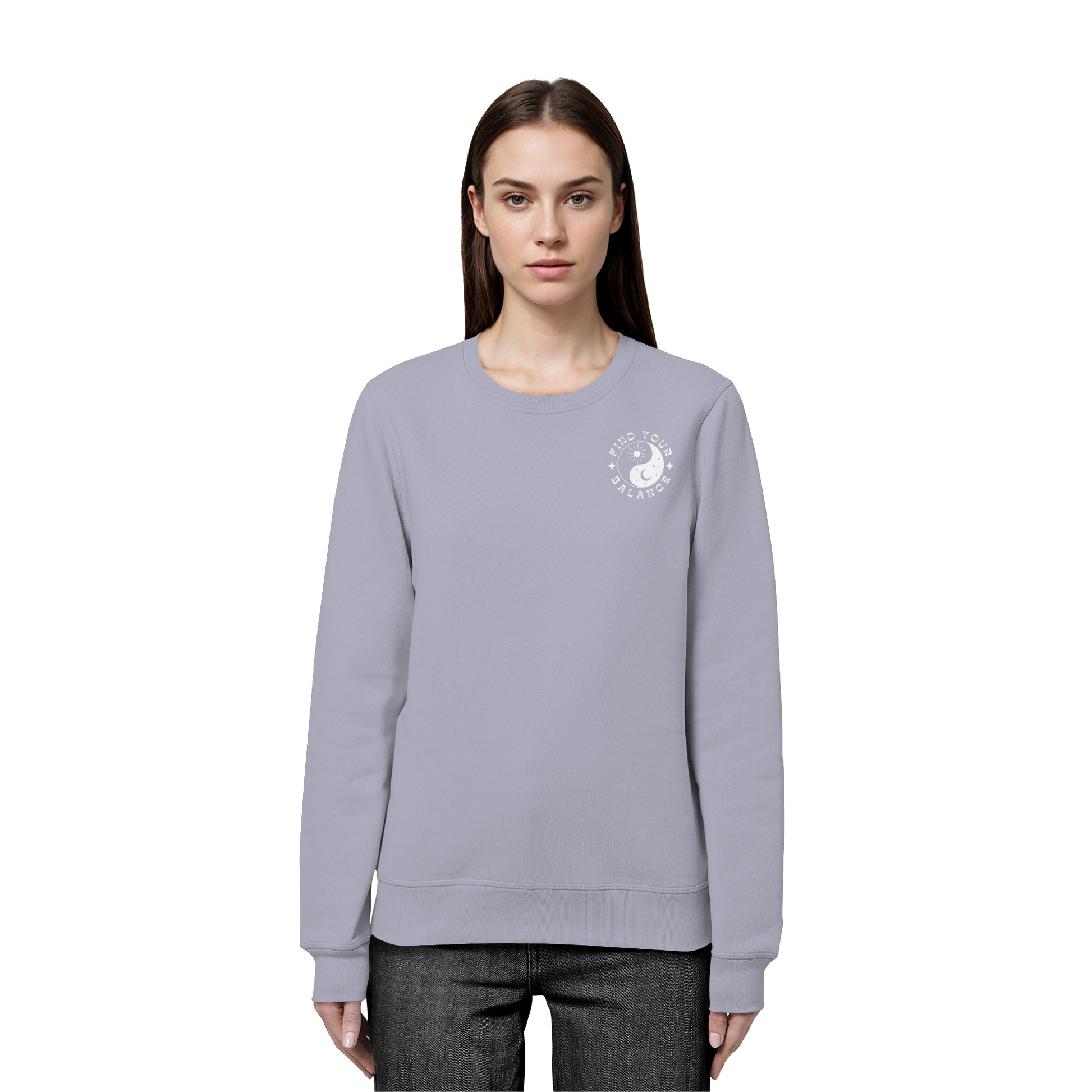 Organic Unisex Sweatshirt "Find your Balance”