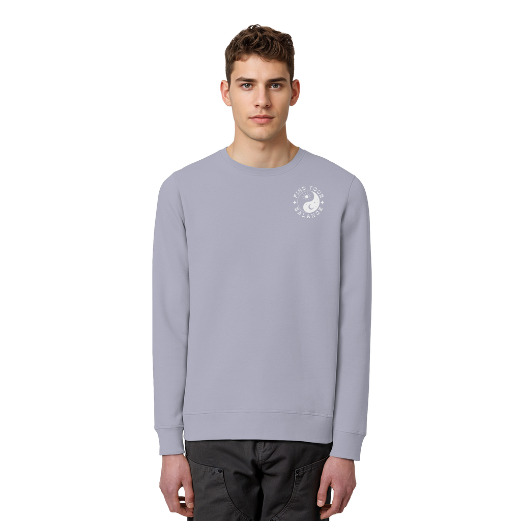 Organic Unisex Sweatshirt "Find your Balance”