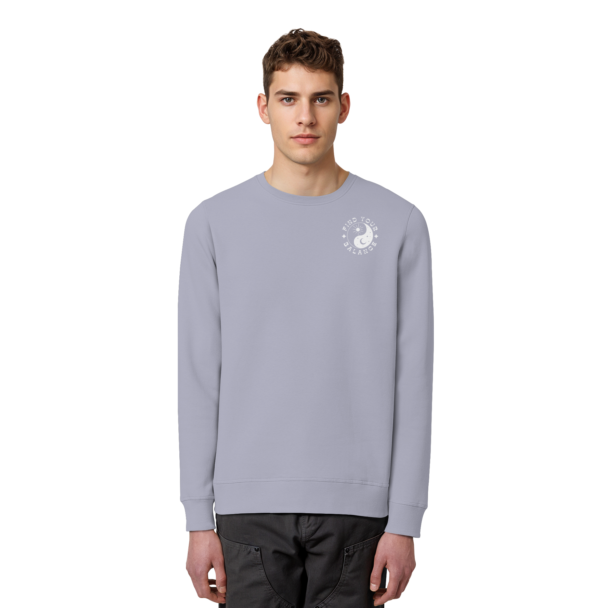 Organic Unisex Sweatshirt "Find your Balance”