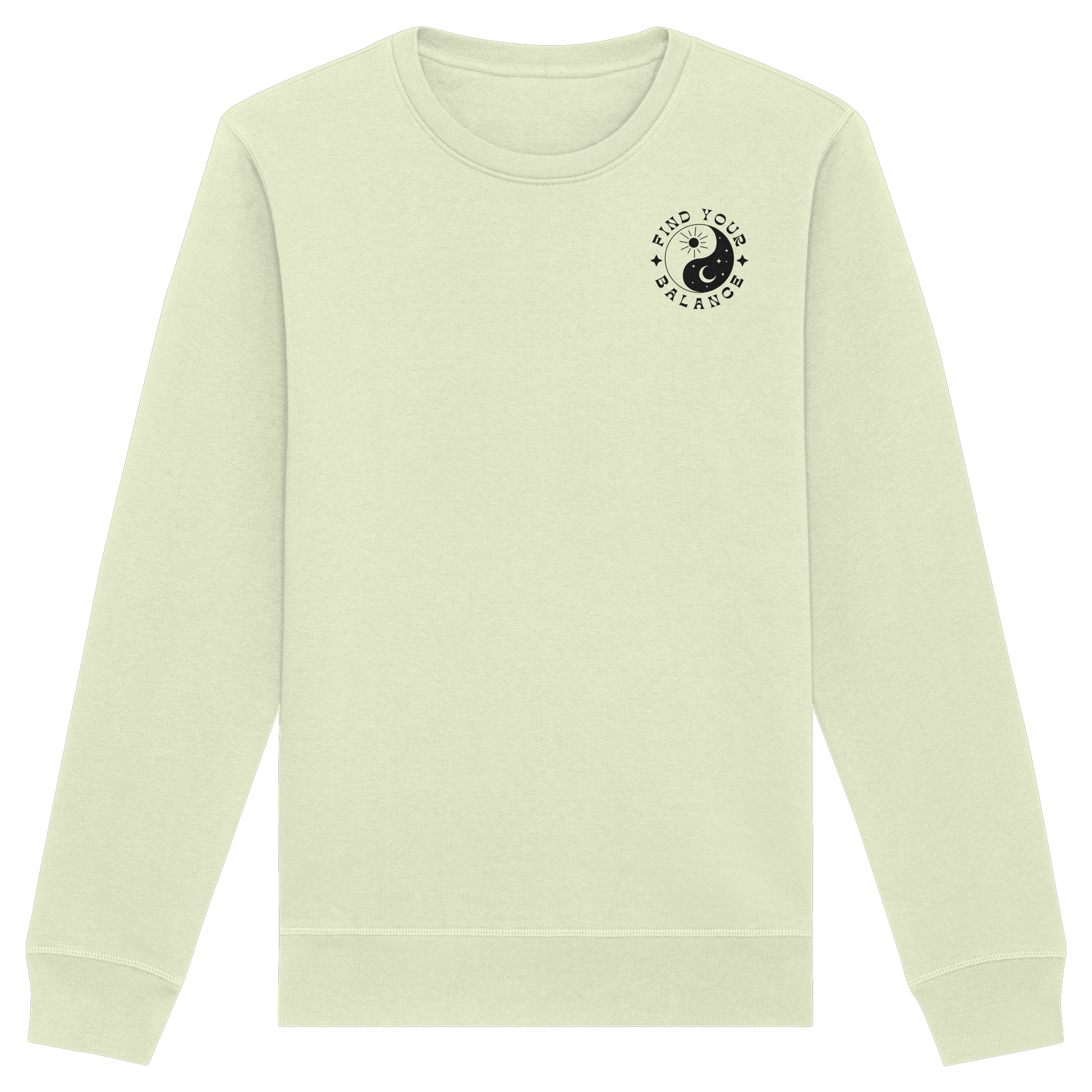 Organic Unisex Sweatshirt "Find your Balance”