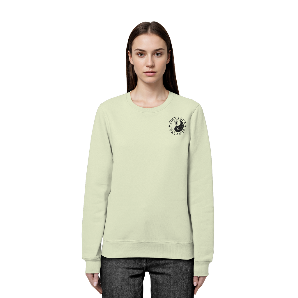Organic Unisex Sweatshirt "Find your Balance”