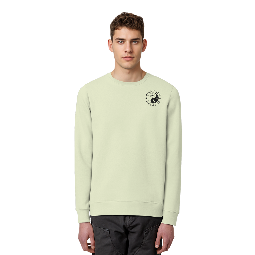 Organic Unisex Sweatshirt "Find your Balance”
