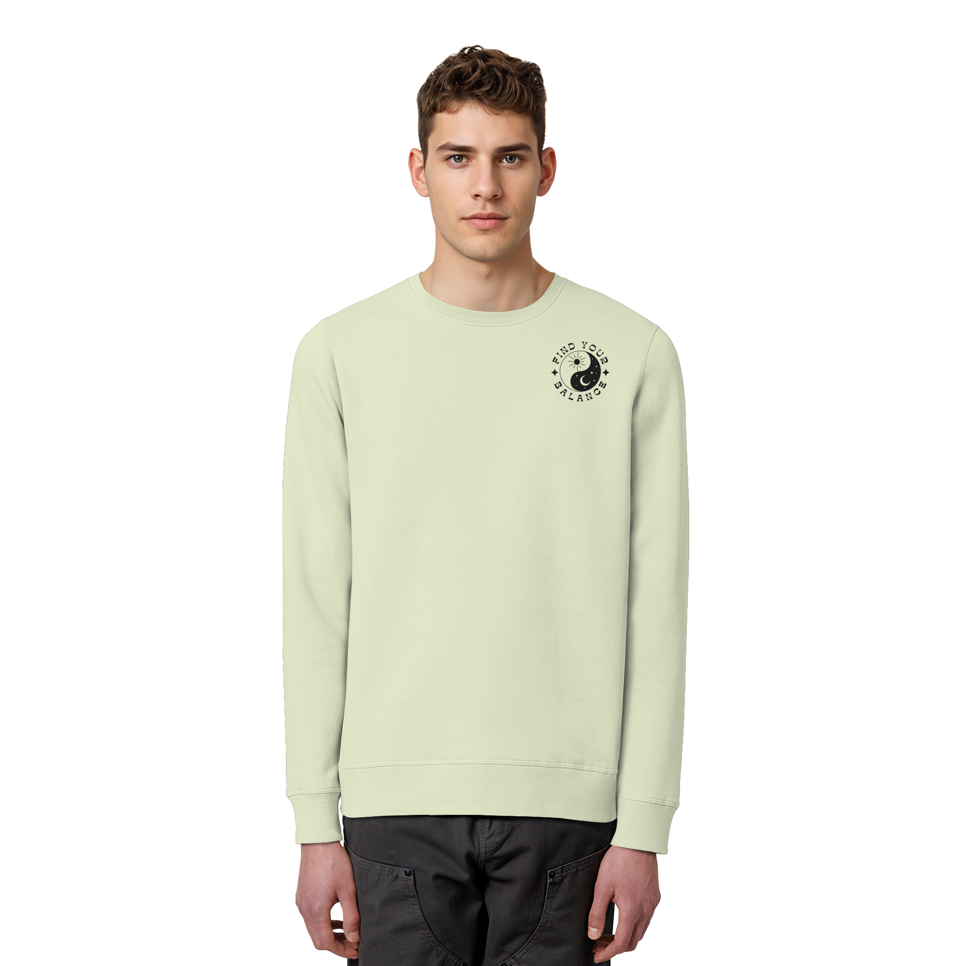 Organic Unisex Sweatshirt "Find your Balance”