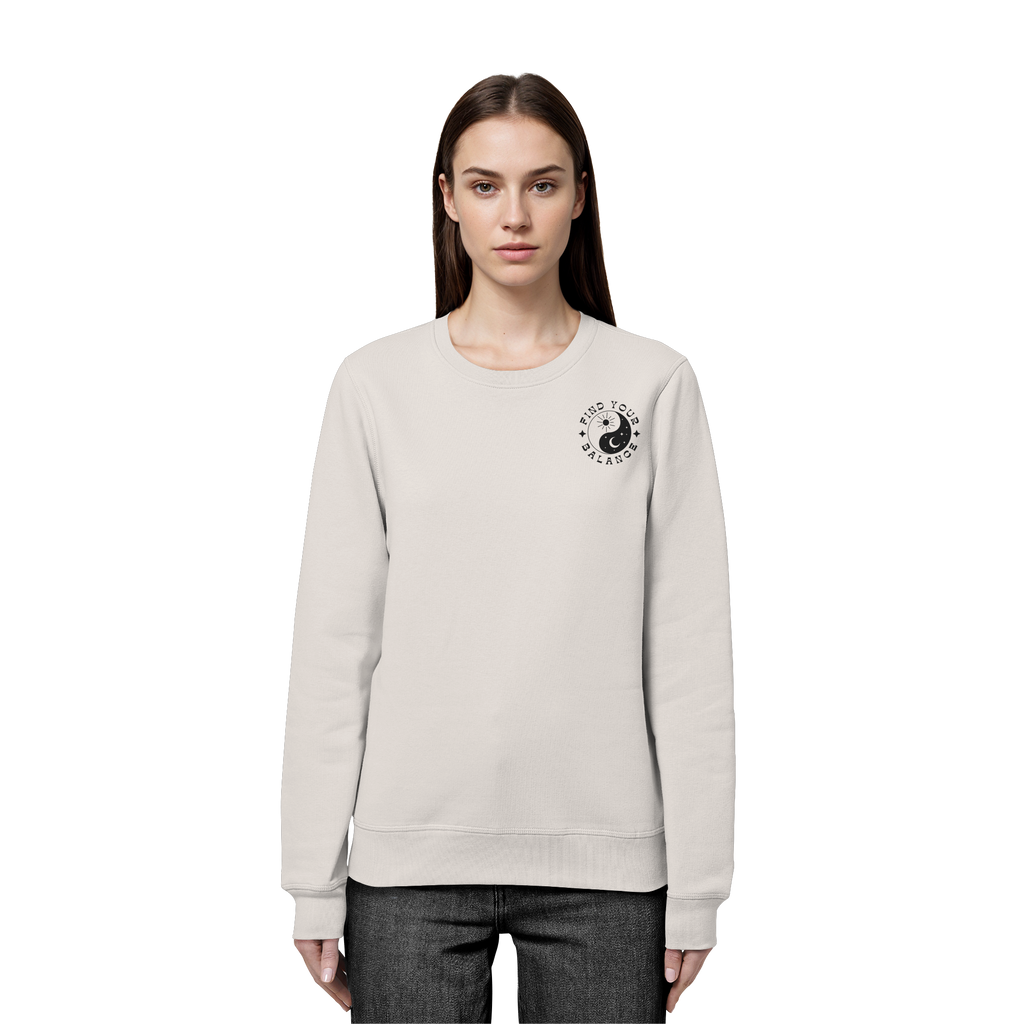 Organic Unisex Sweatshirt "Find your Balance”