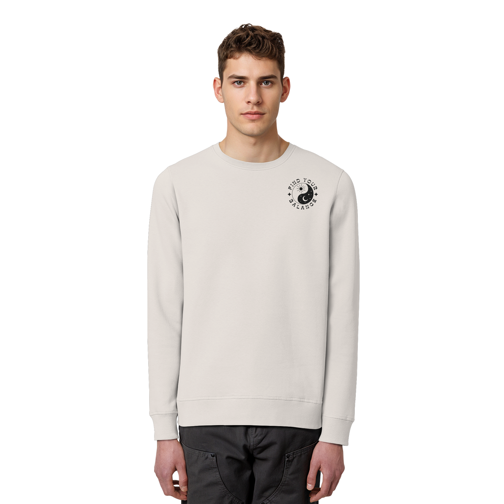 Organic Unisex Sweatshirt "Find your Balance”