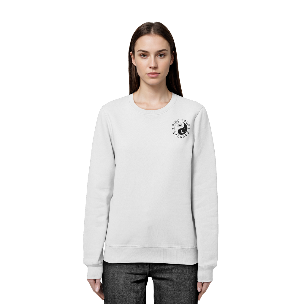 Organic Unisex Sweatshirt "Find your Balance”