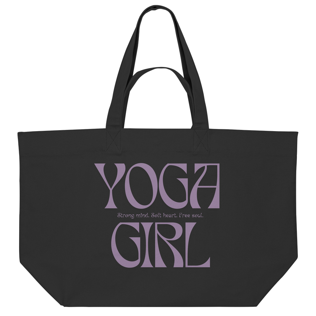 Organic Shopping-Bag "Yoga Girl