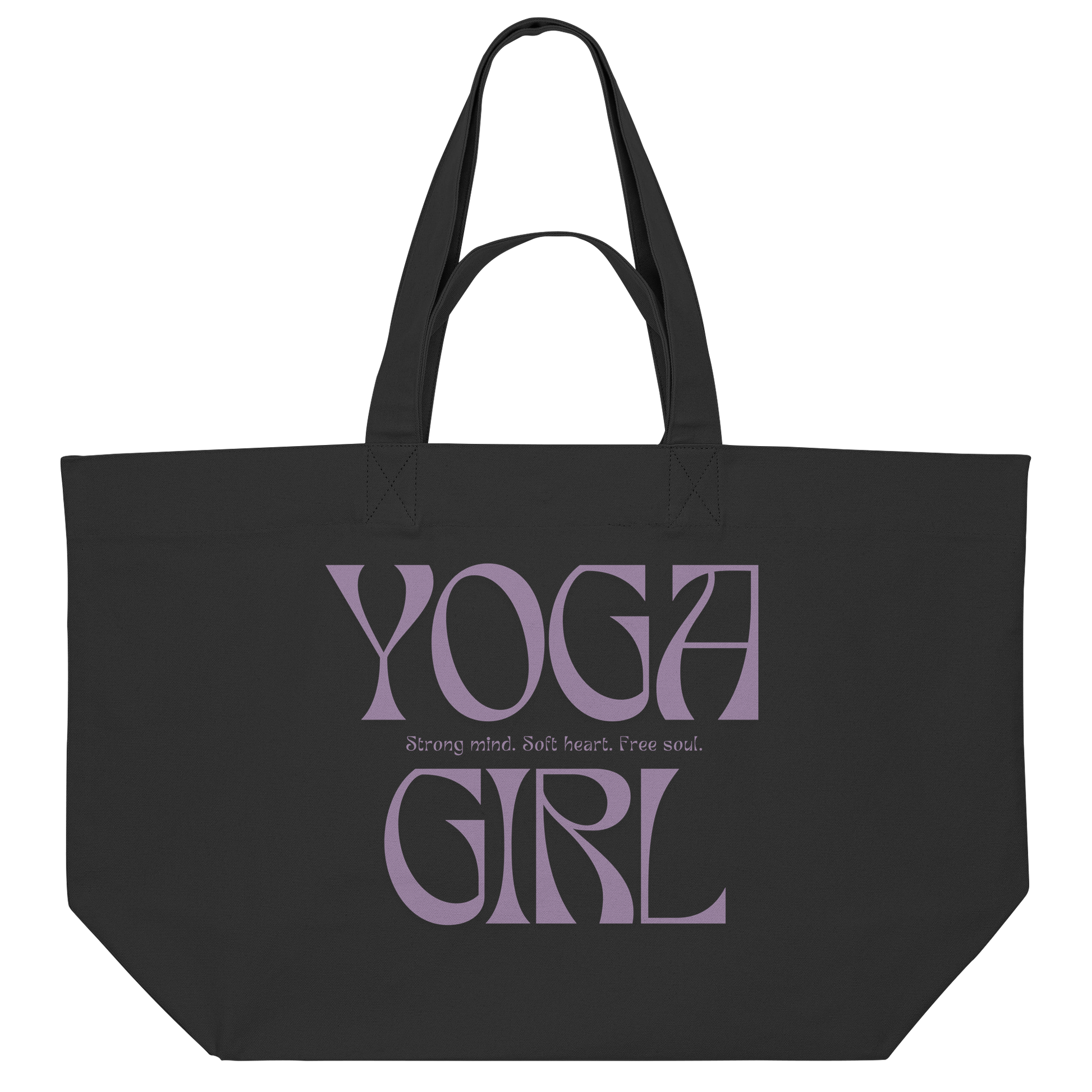 Organic Shopping-Bag "Yoga Girl