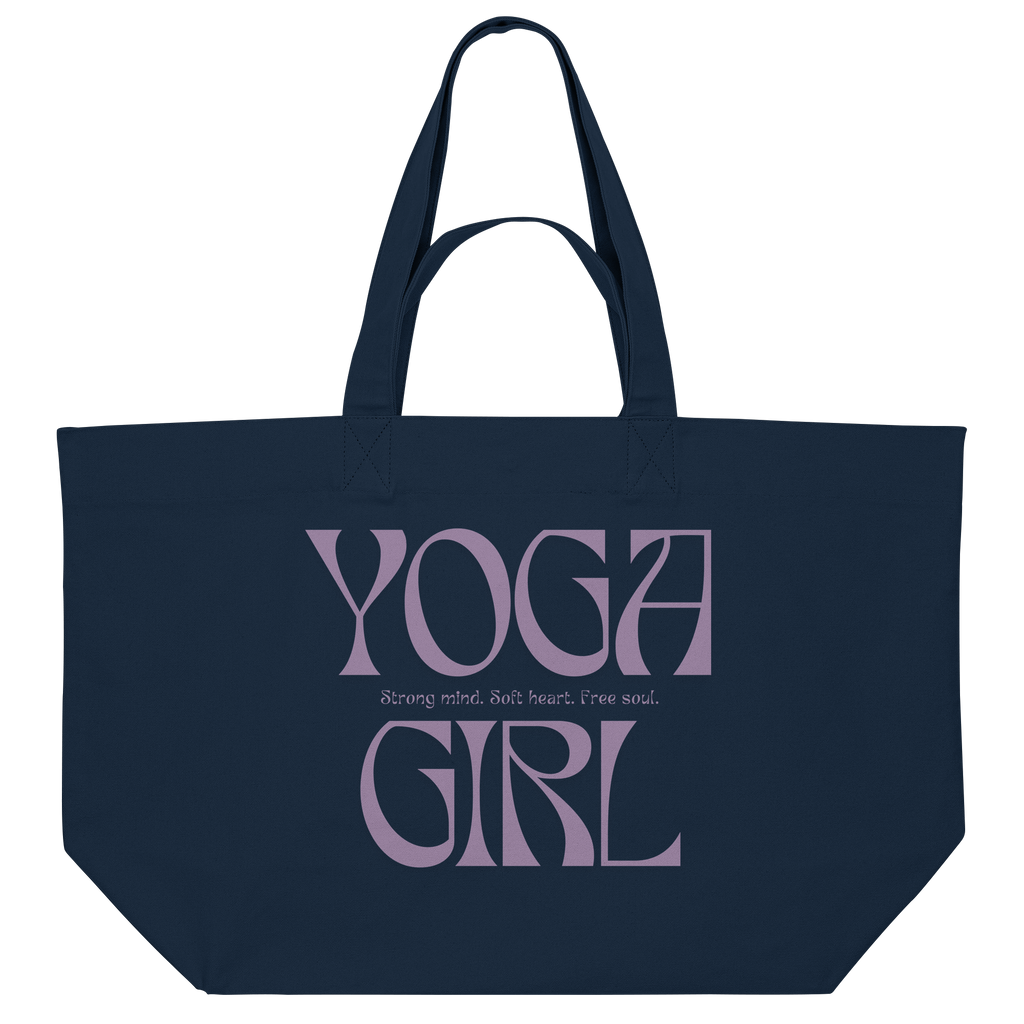 Organic Shopping-Bag "Yoga Girl