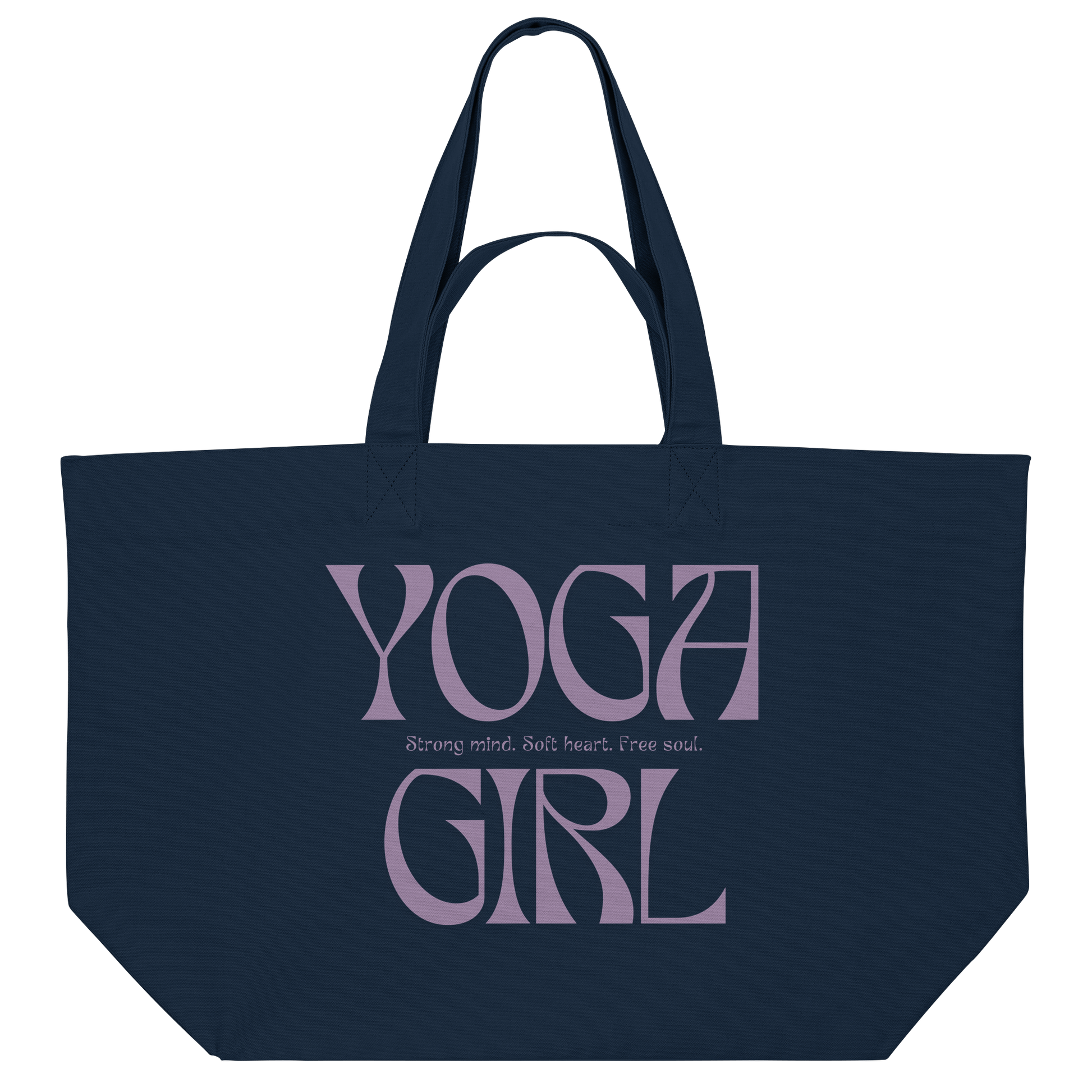 Organic Shopping-Bag "Yoga Girl