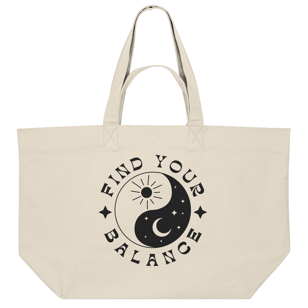 Organic Shopping-Bag “Find your Balance”
