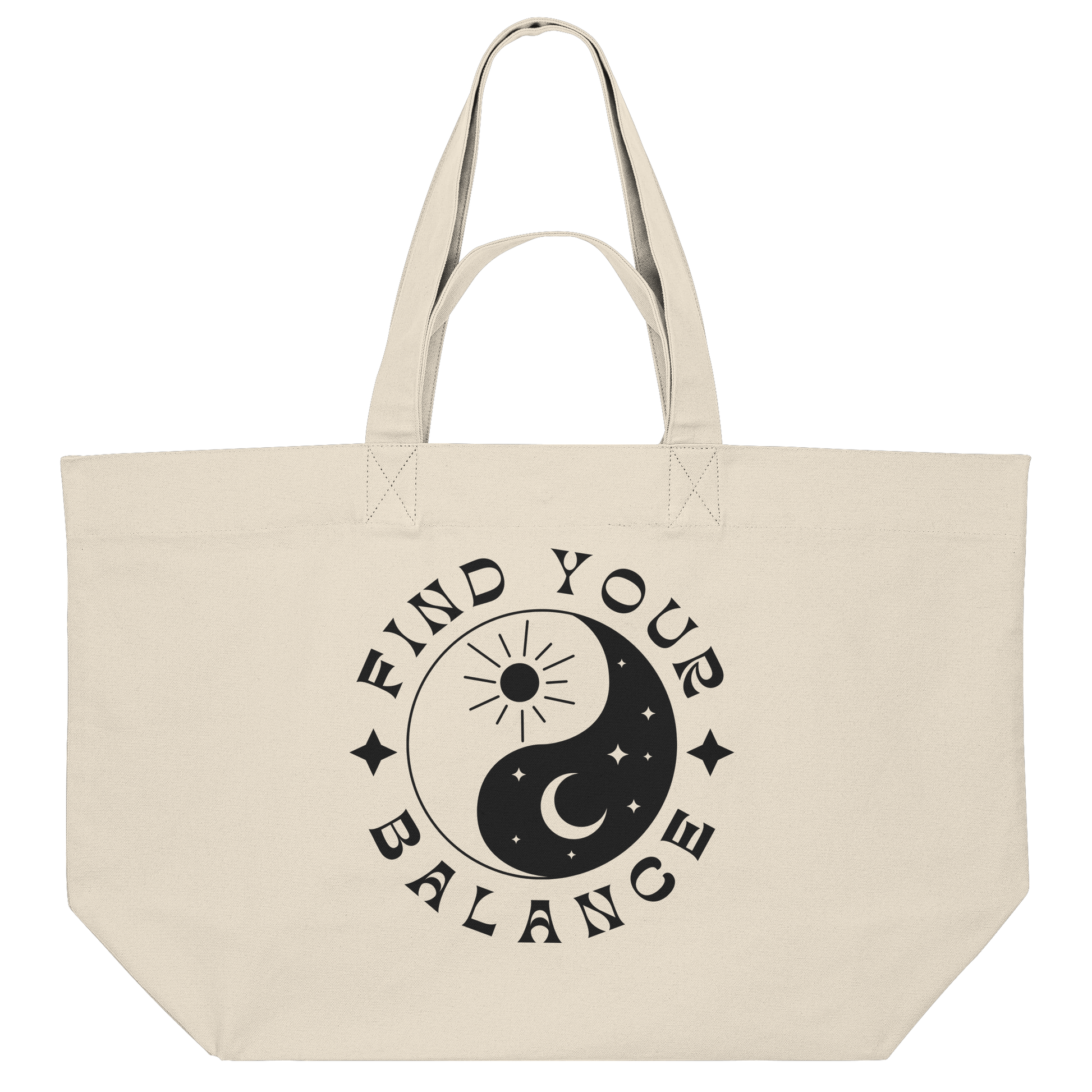 Organic Shopping-Bag “Find your Balance”