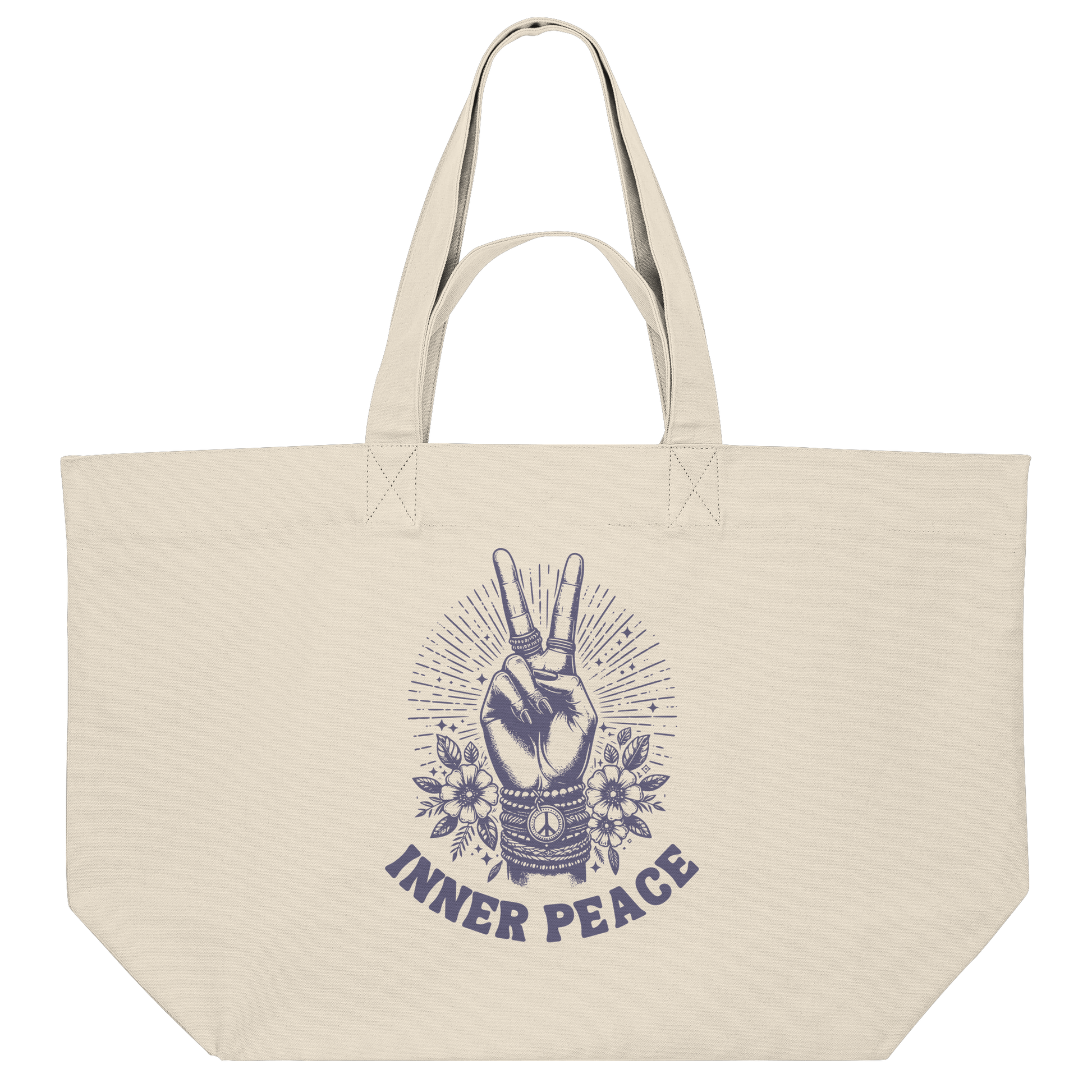 Organic Shopping-Bag “Inner Peace"