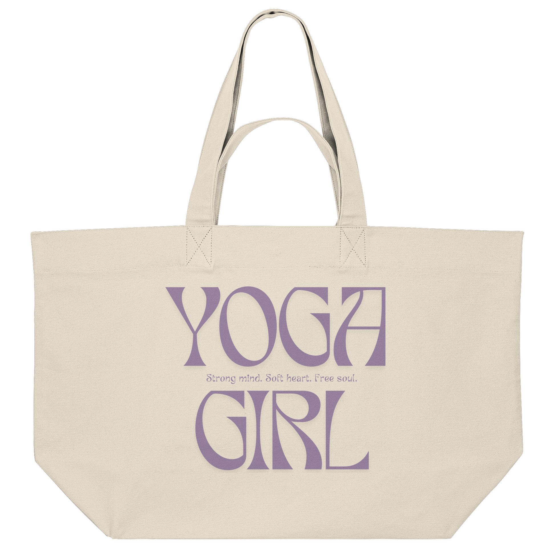 Organic Shopping-Bag "Yoga Girl