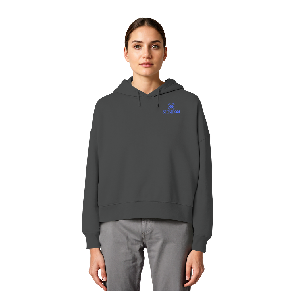Women Organic Boxcut Hoodie „Reconnect"