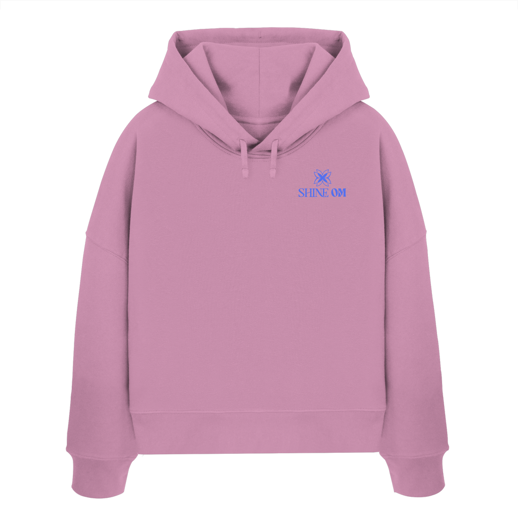 Women Organic Boxcut Hoodie „Reconnect"