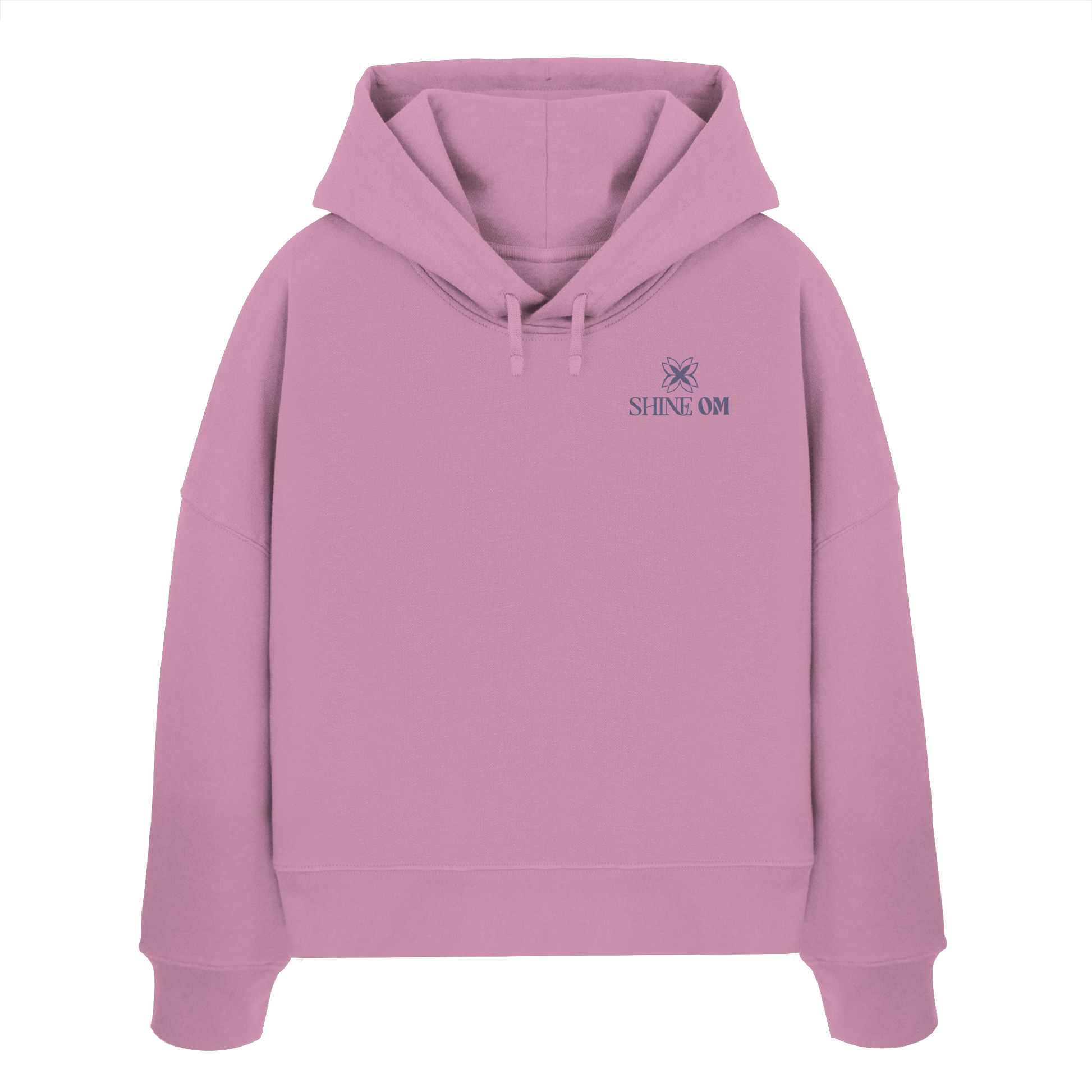 Women Organic Boxcut Hoodie „Inner Peace"