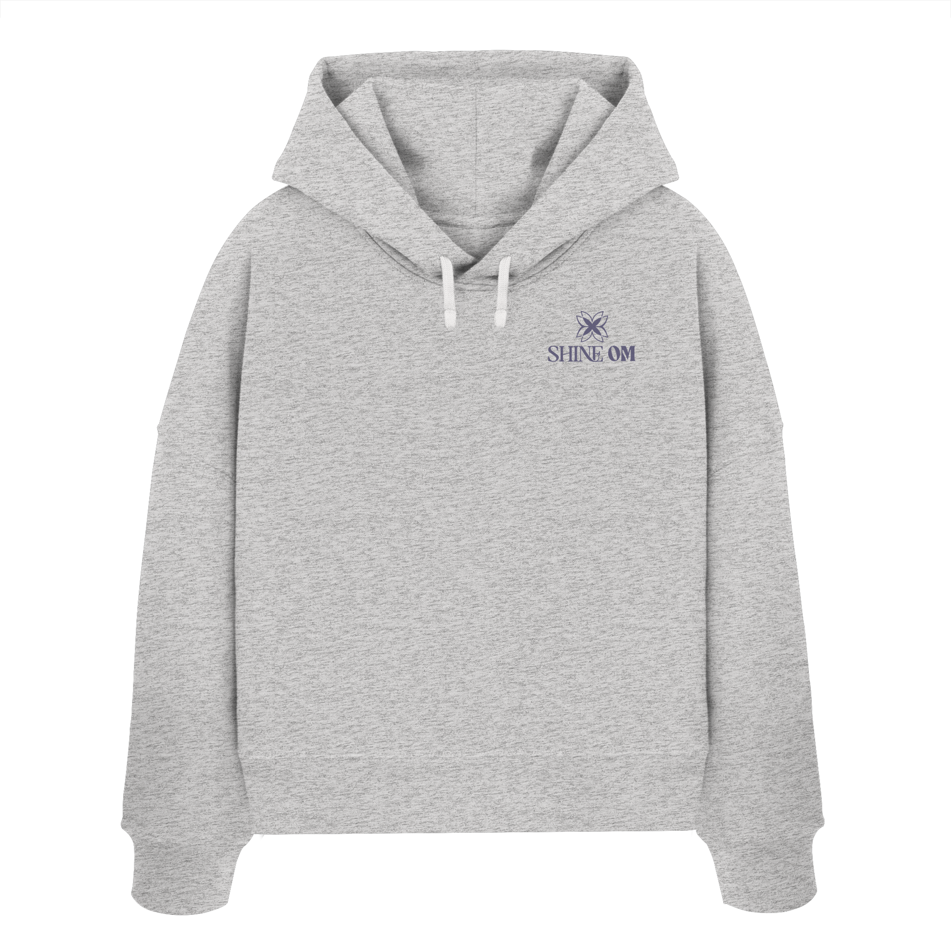 Women Organic Boxcut Hoodie „Inner Peace"