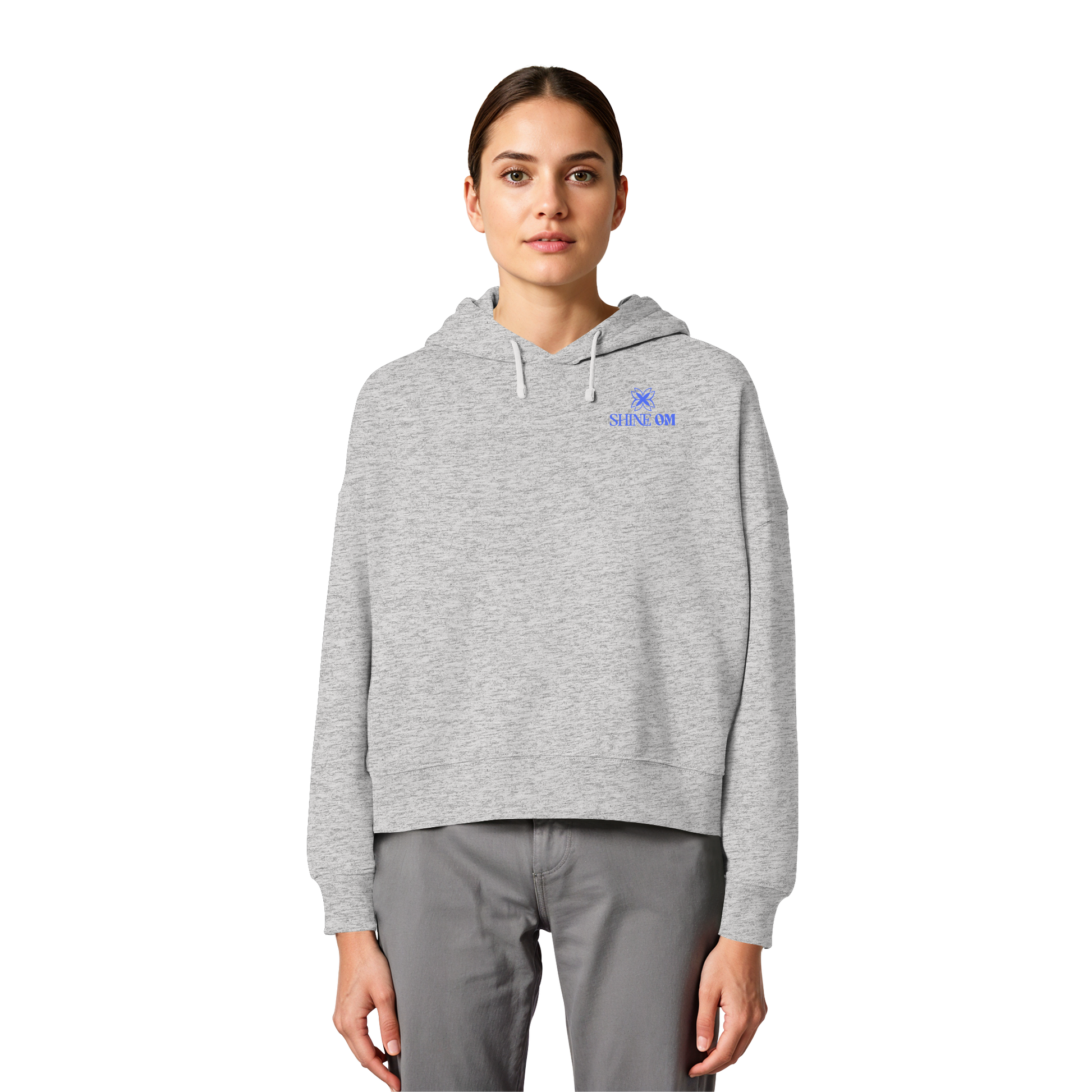 Women Organic Boxcut Hoodie „Reconnect"