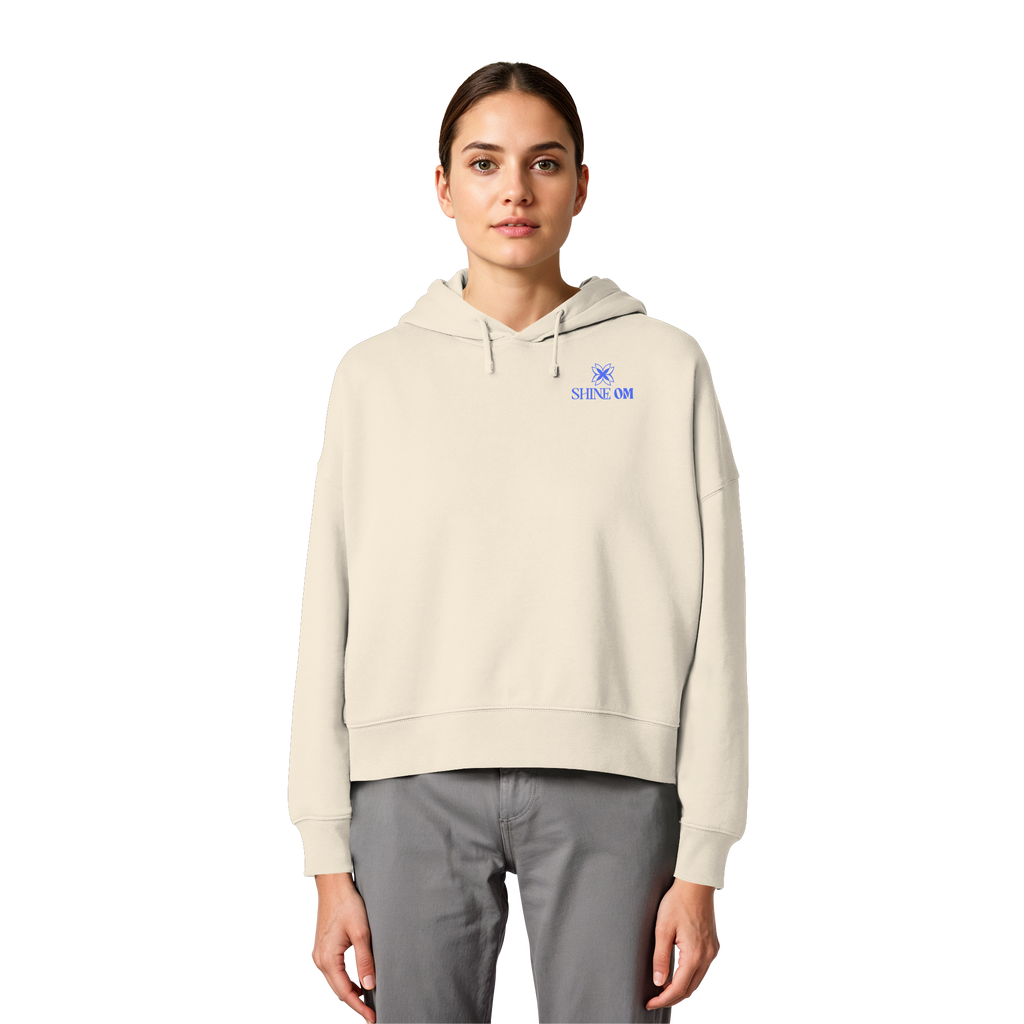 Women Organic Boxcut Hoodie „Reconnect"