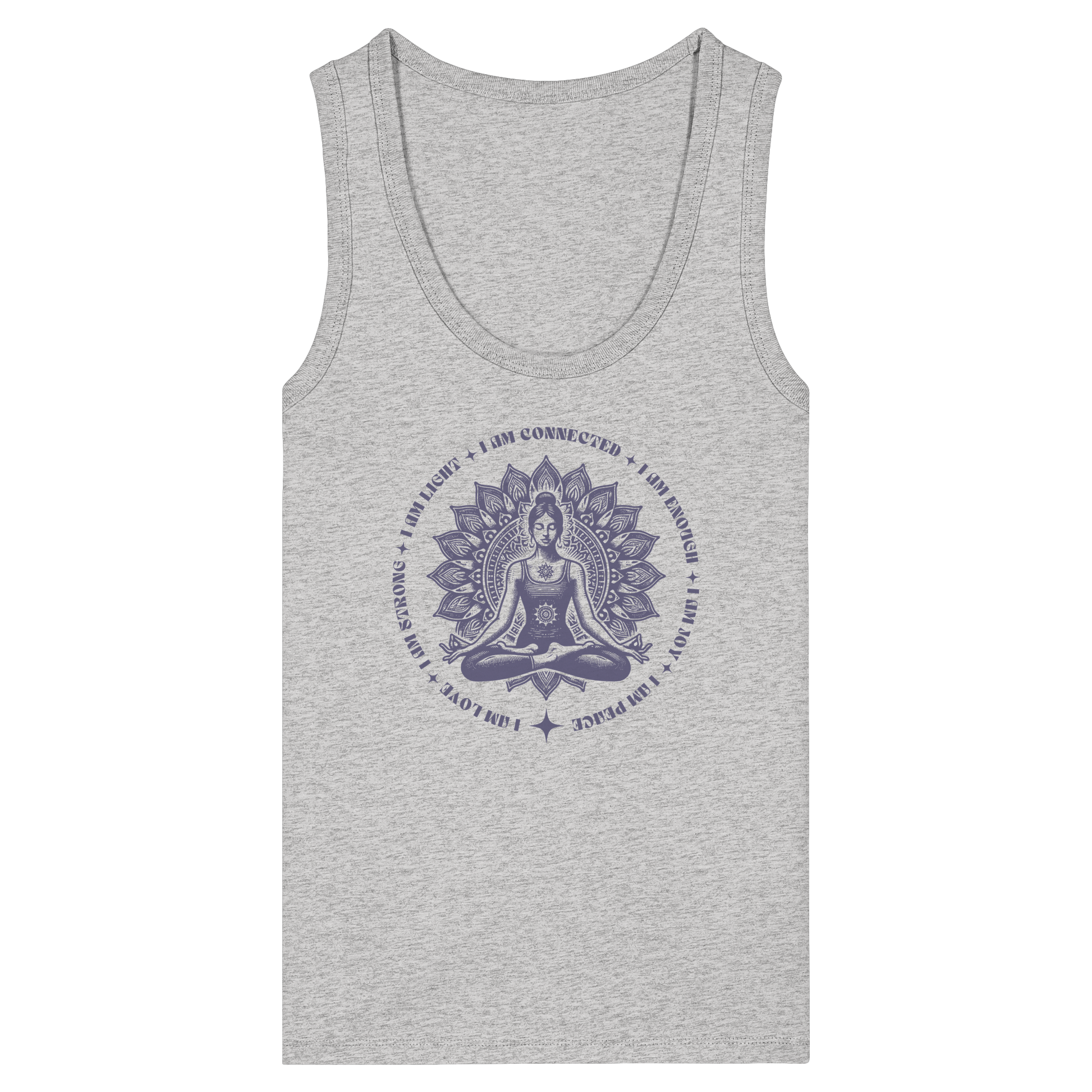 Woman Organic Tank Top "I am"