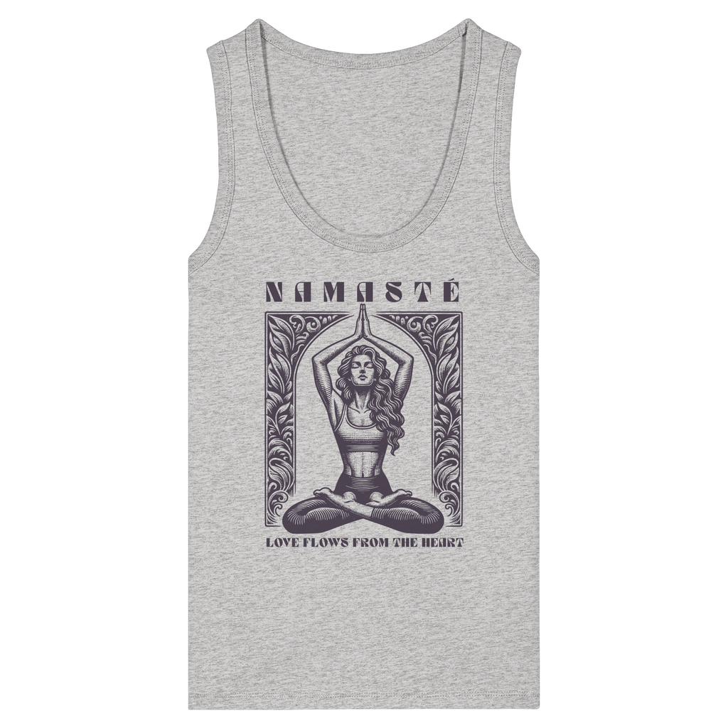 Woman Organic Tank Top "Namaste"