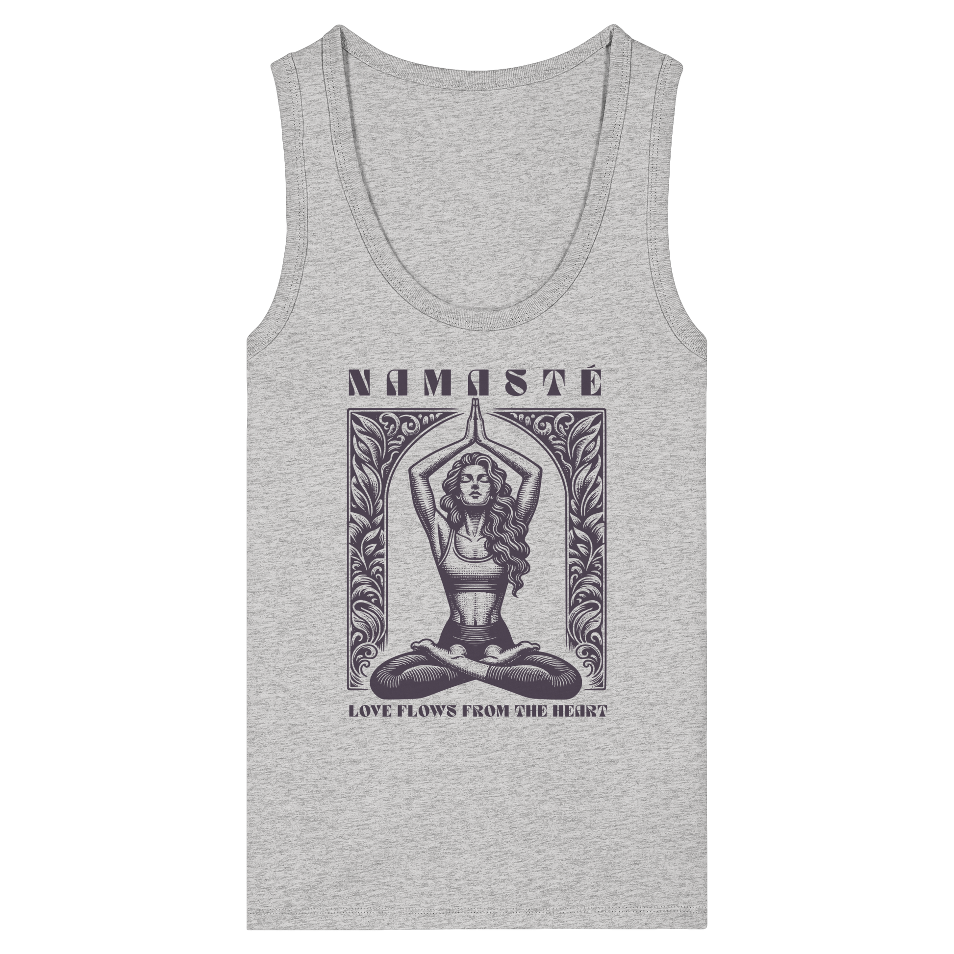 Woman Organic Tank Top "Namaste"