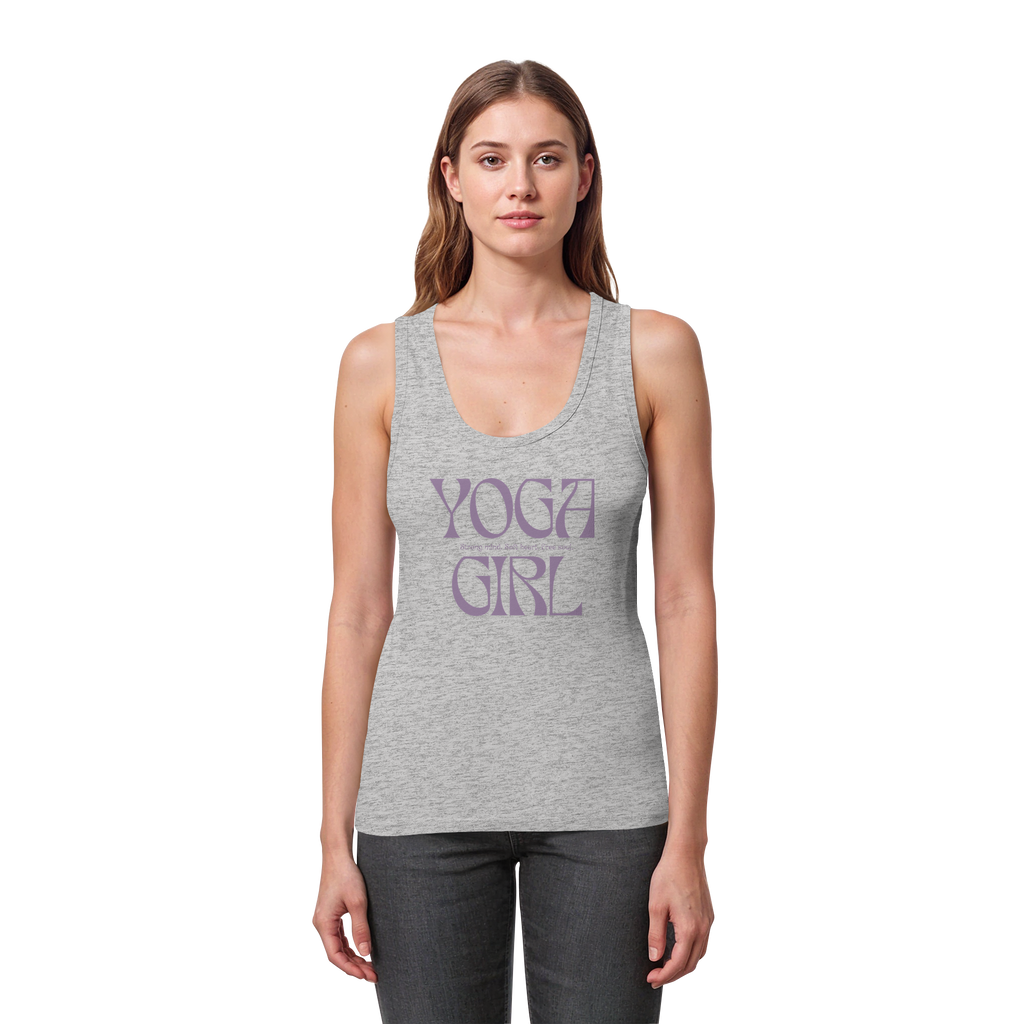 Woman Organic Tank Top "Yoga Girl"