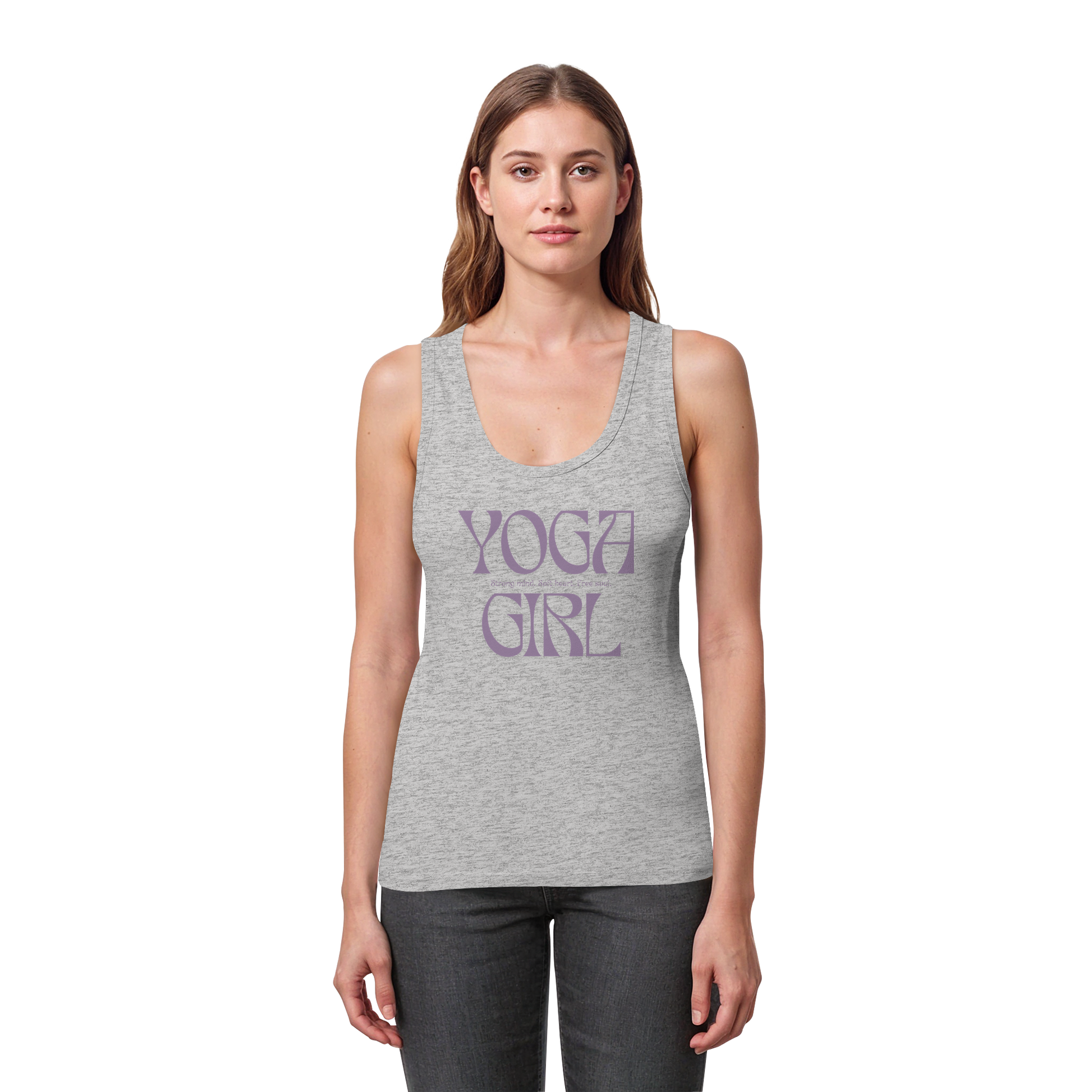 Woman Organic Tank Top "Yoga Girl"