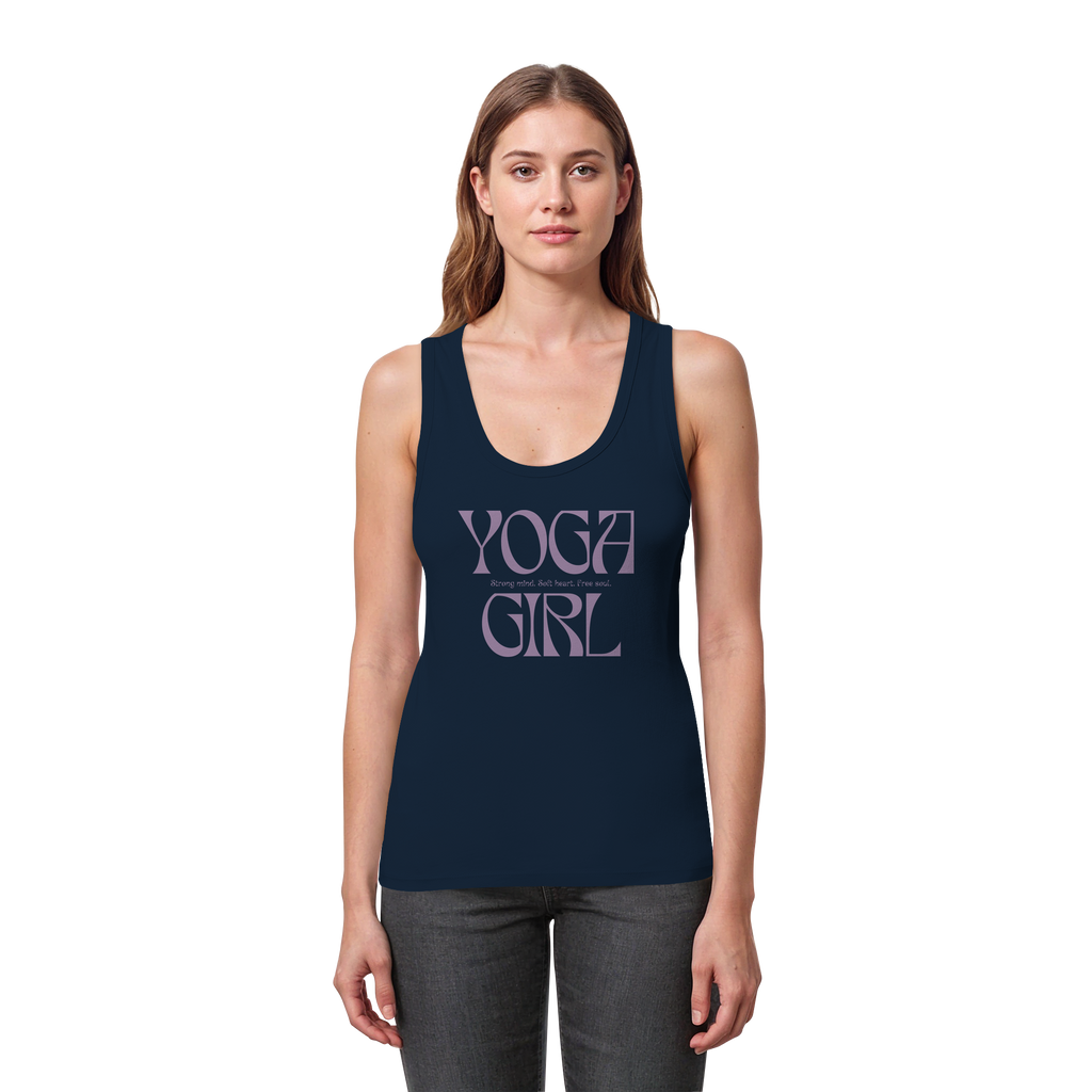 Woman Organic Tank Top "Yoga Girl"