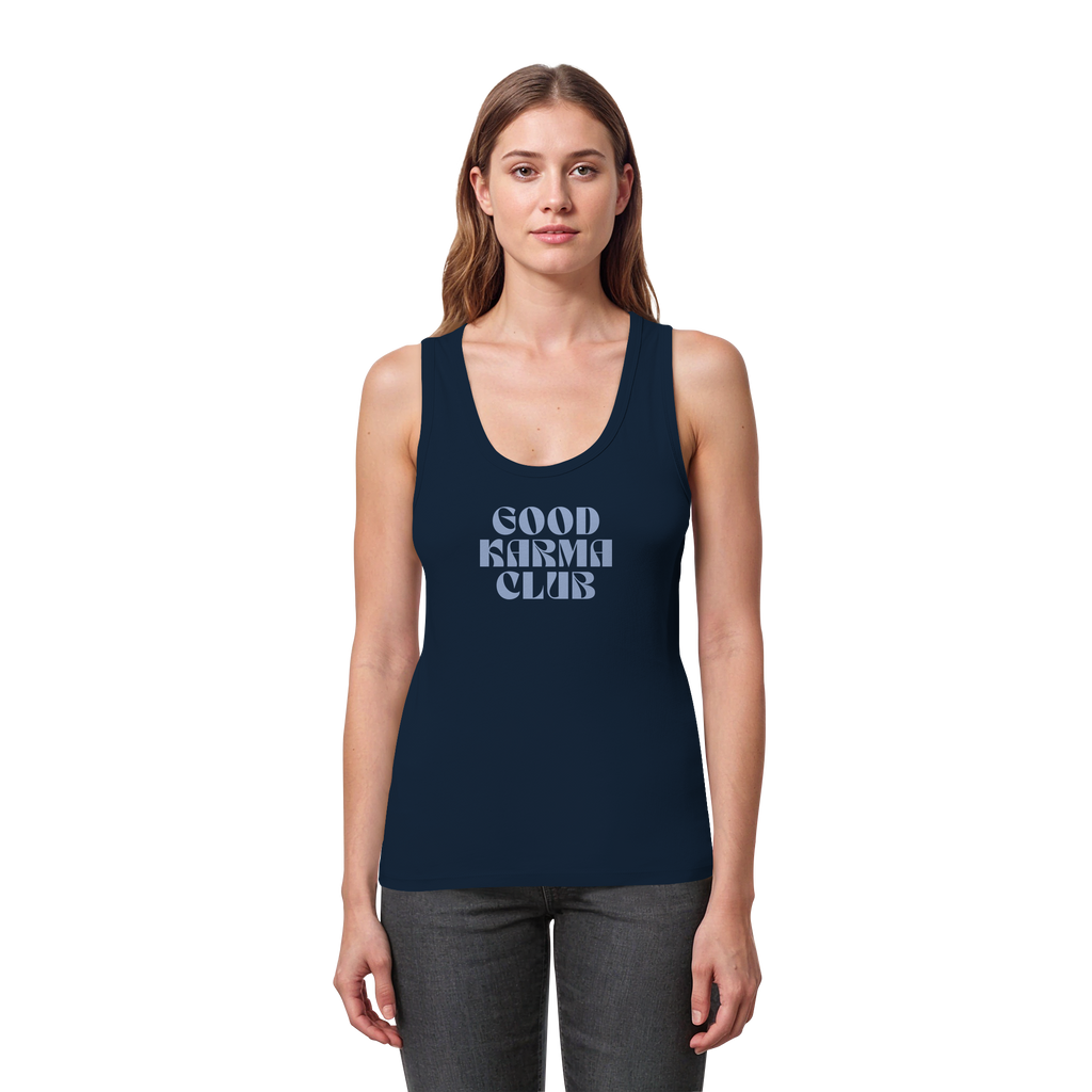 Woman Organic Tank Top "Good Karma Club"