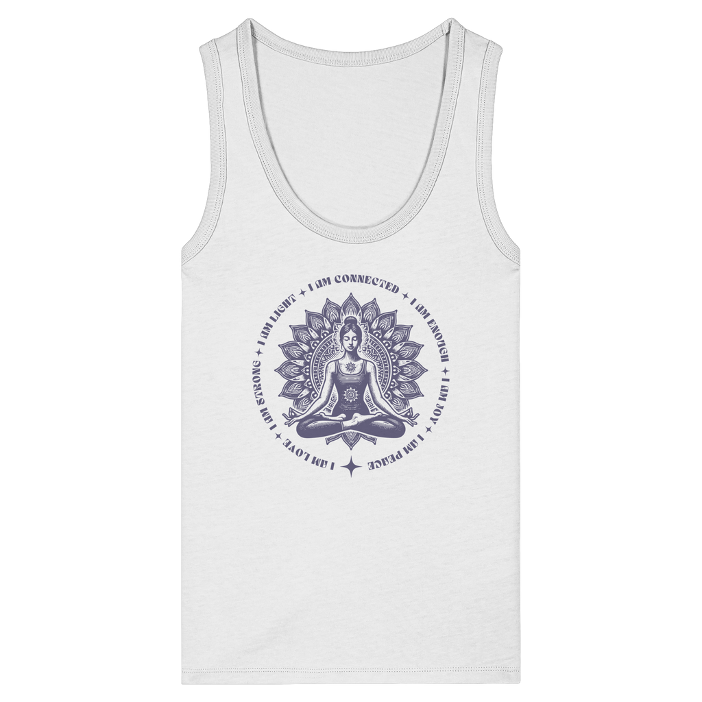 Woman Organic Tank Top "I am"