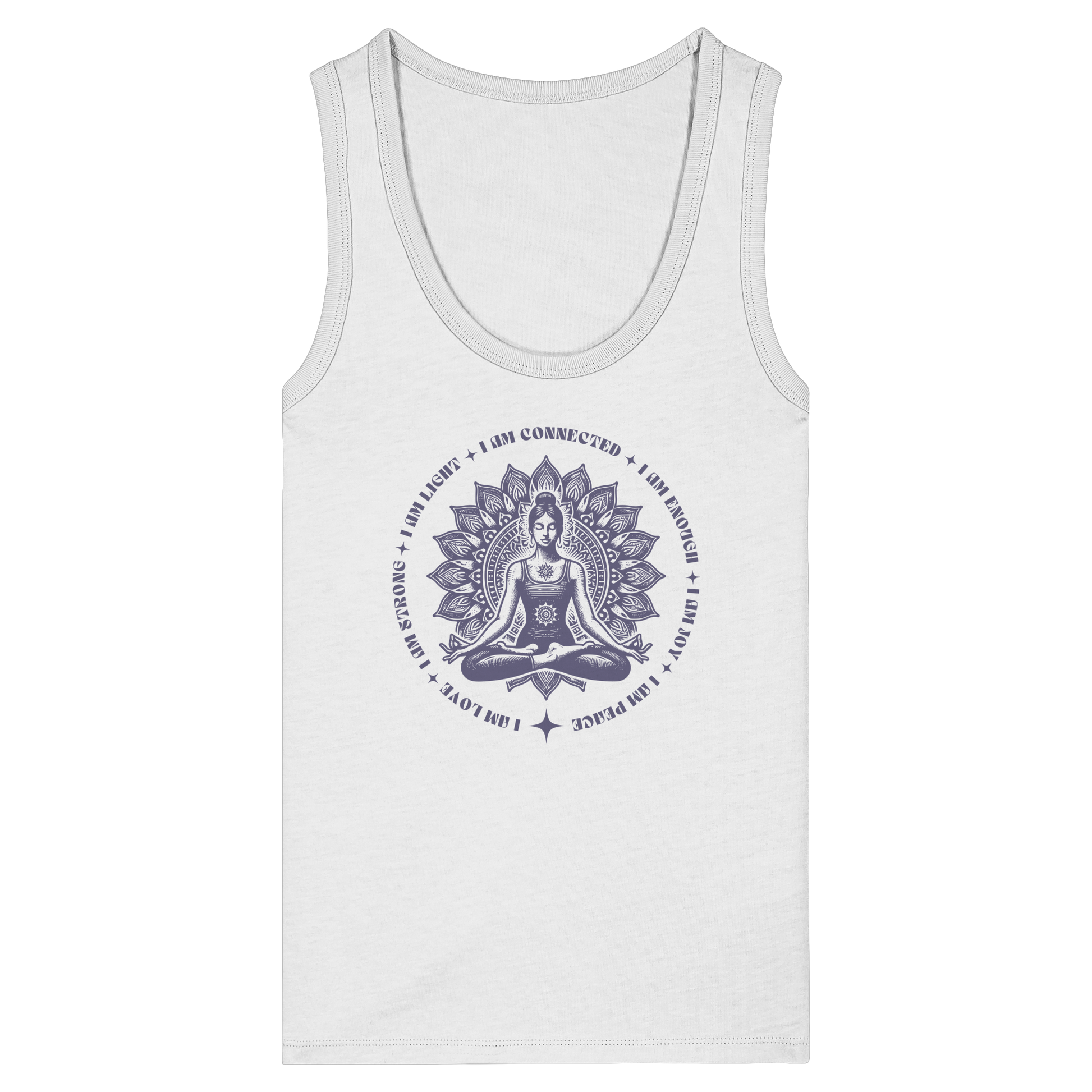 Woman Organic Tank Top "I am"