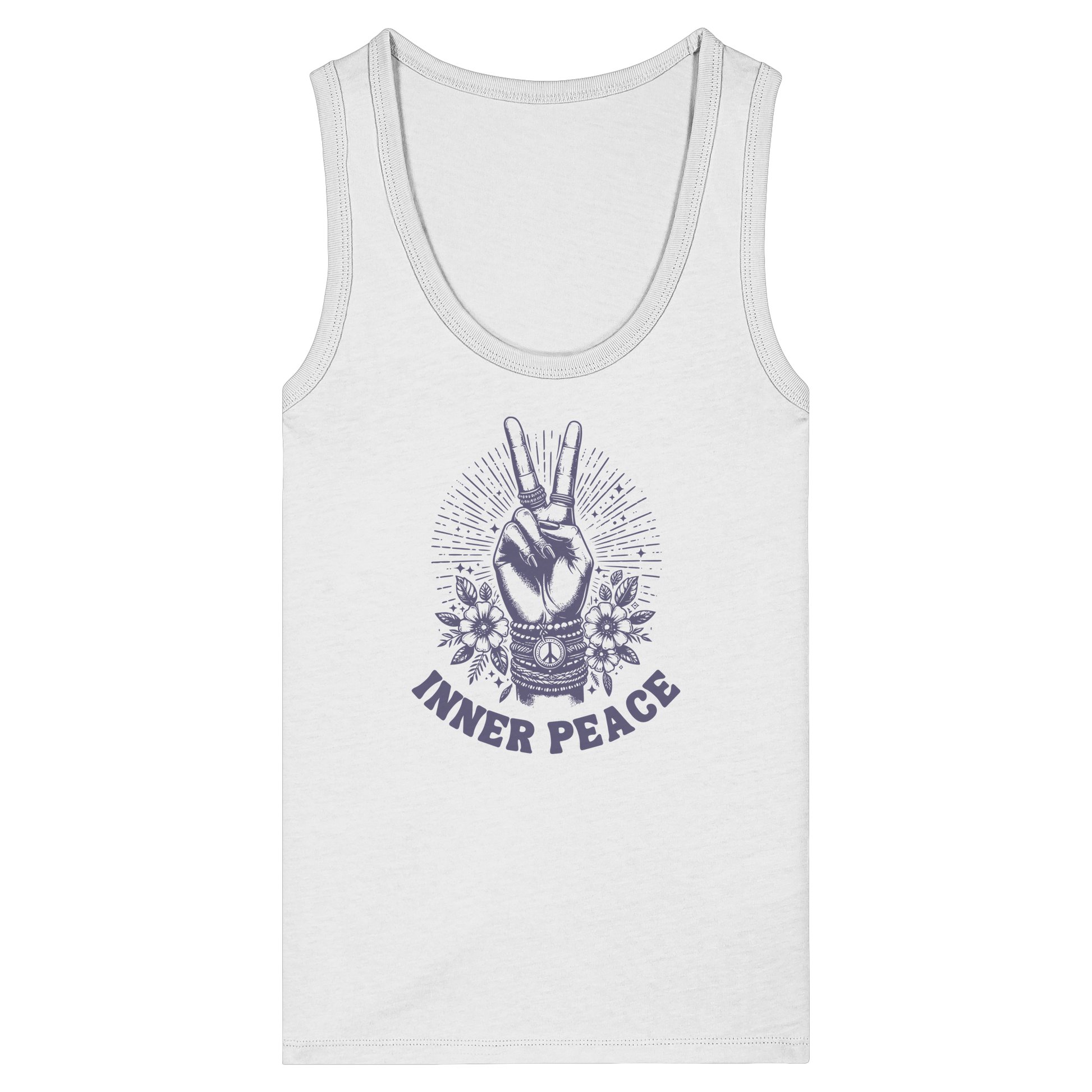 Woman Organic Tank Top "Inner Peace"