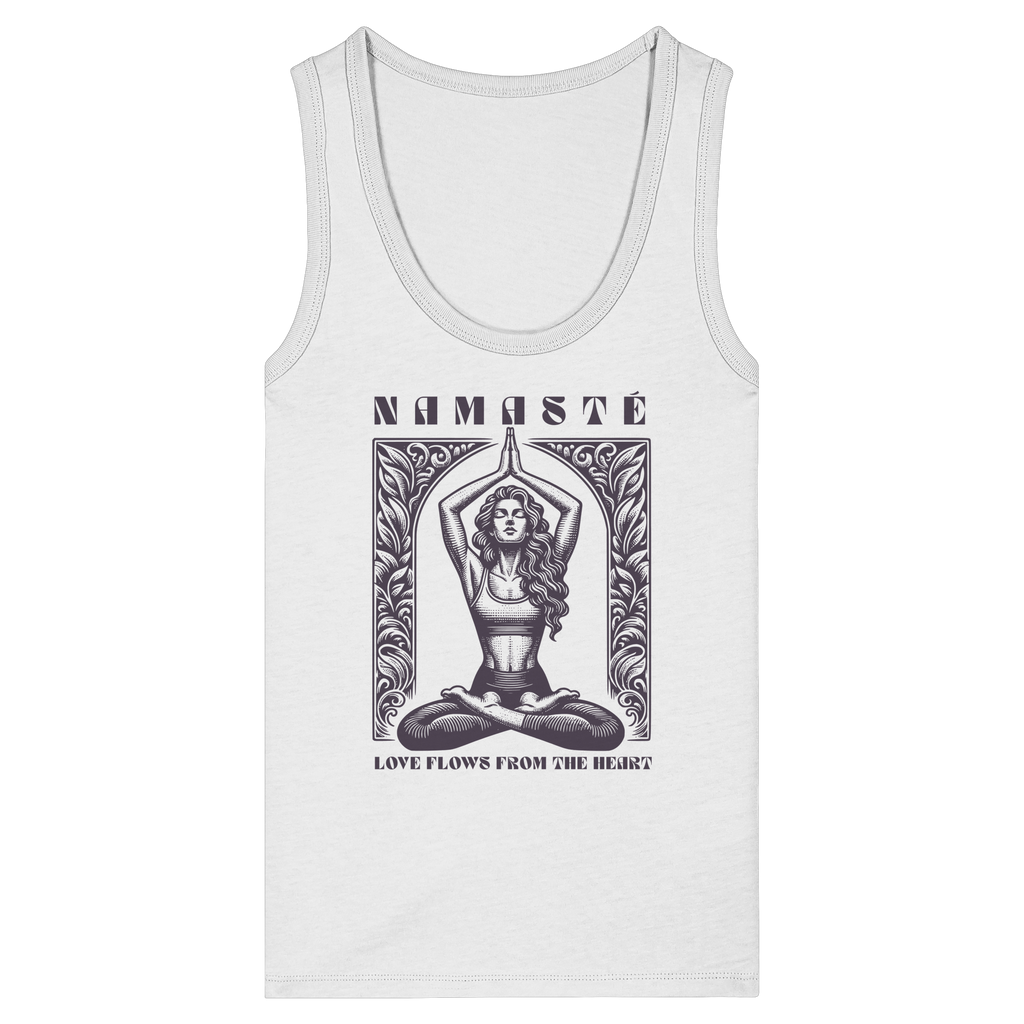 Woman Organic Tank Top "Namaste"