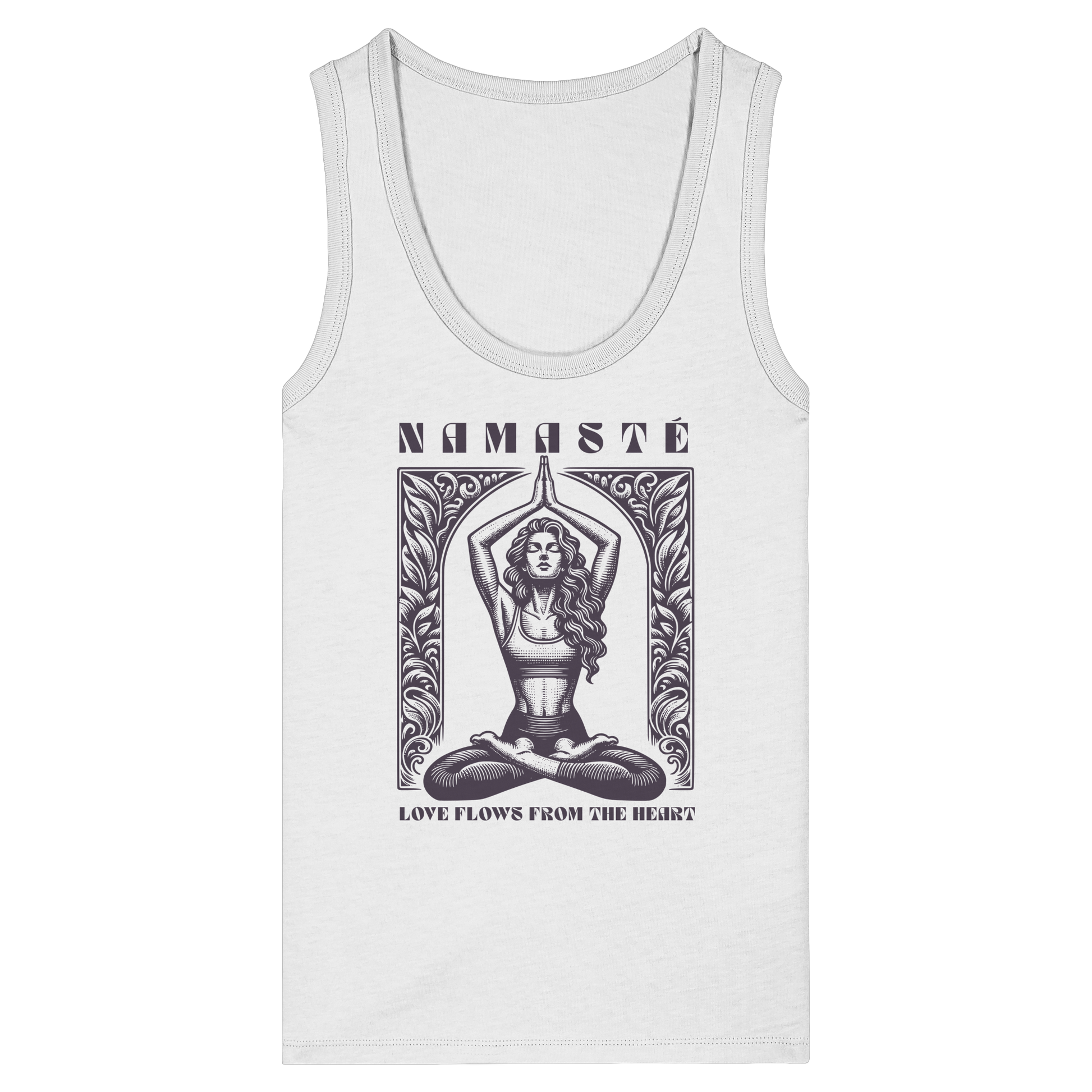 Woman Organic Tank Top "Namaste"