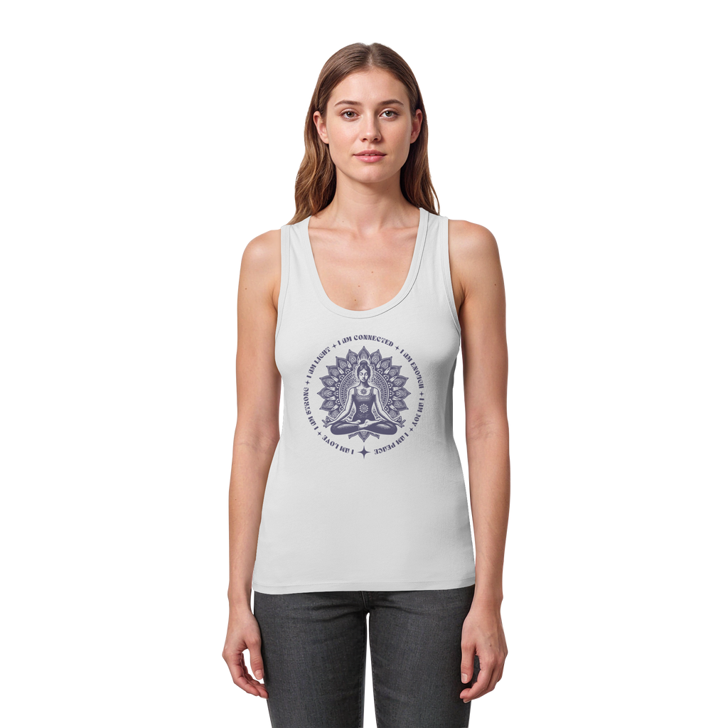 Woman Organic Tank Top "I am"